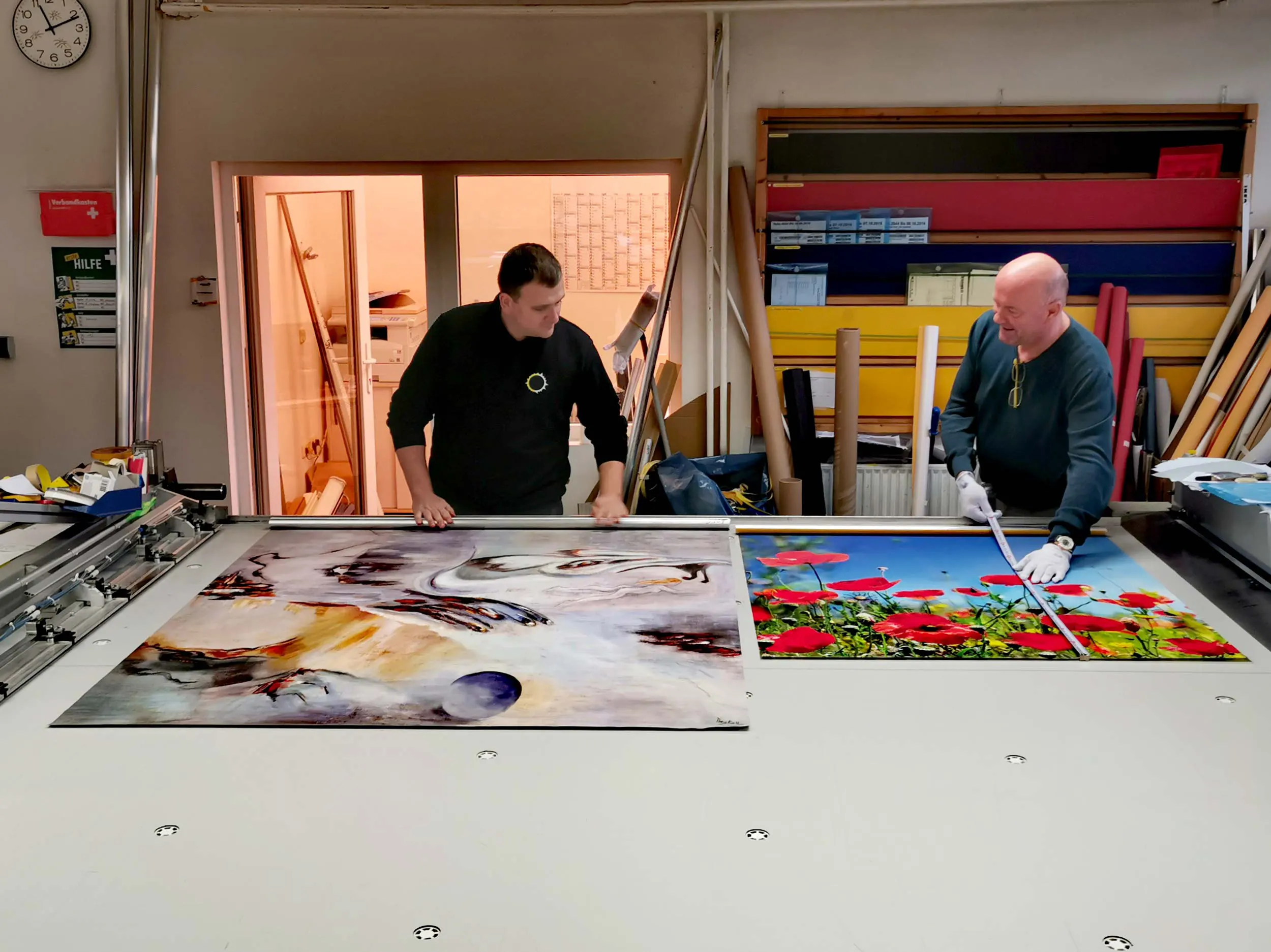 bedruckter Sonnenschutz