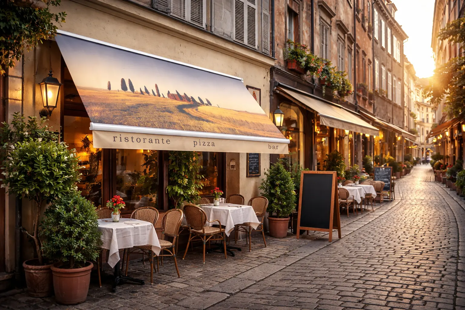 Markisen mit Digitaldruck